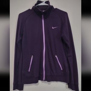 Nike Dri-Fit Zippered Jacket (Woman's Medium)